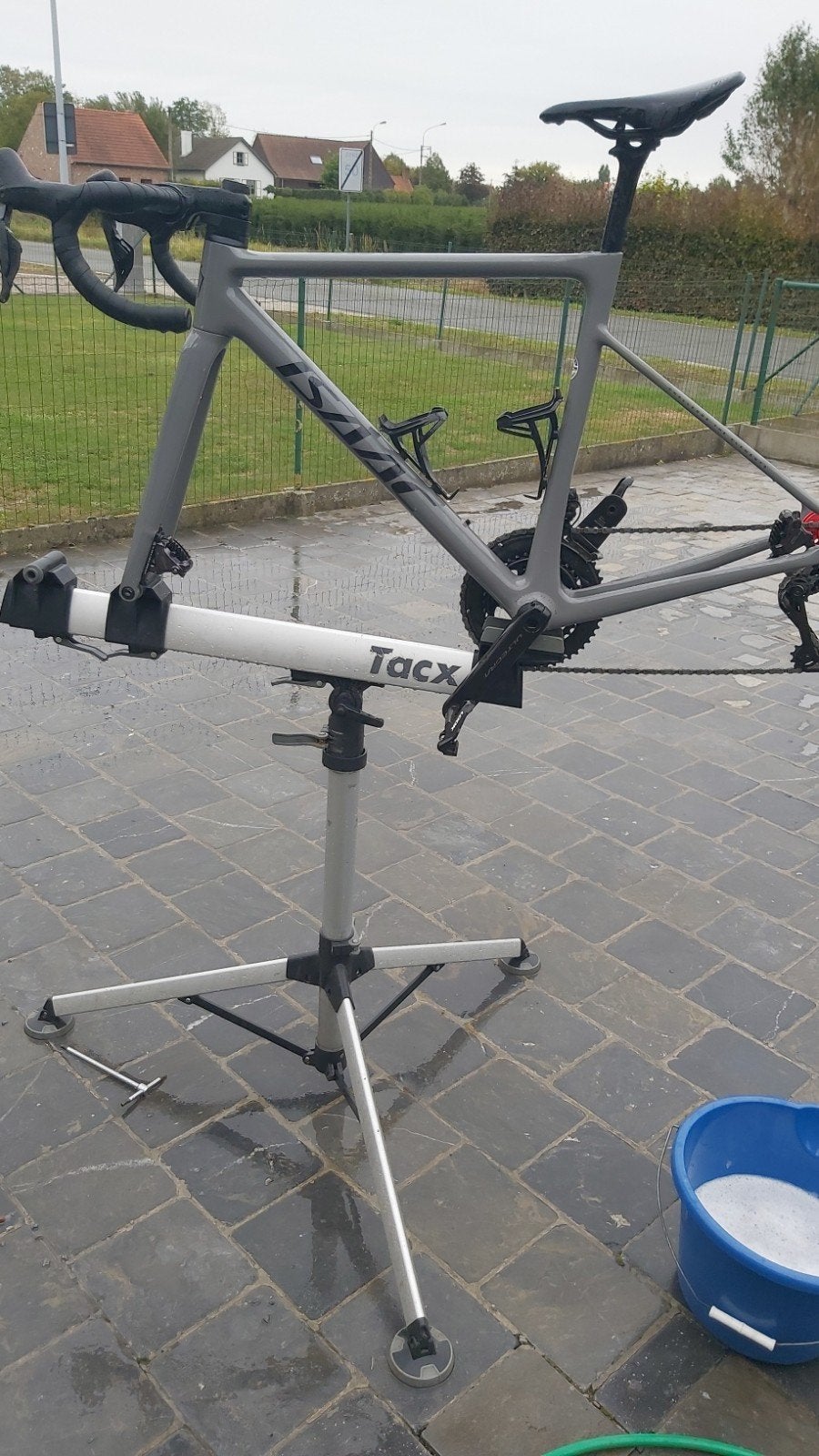 Isaac element, Fietsen en Brommers, Fietsonderdelen, Ophalen, Carbon