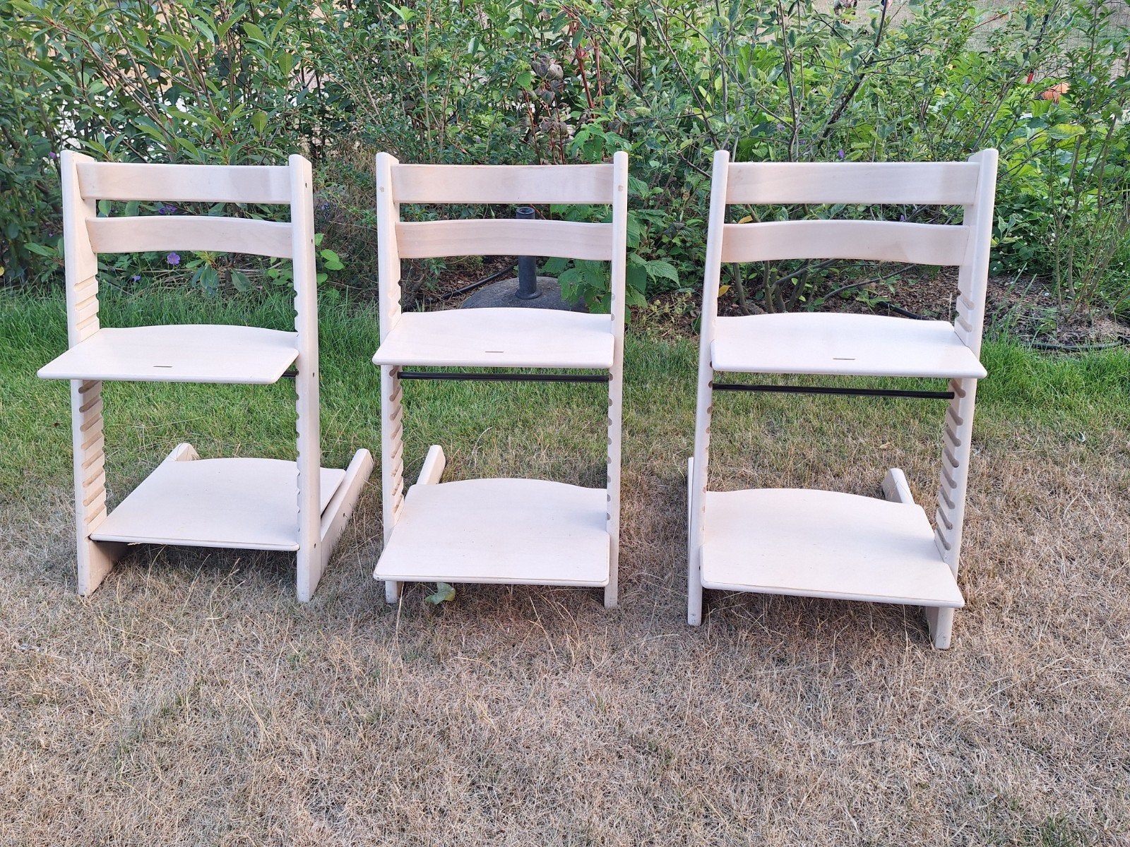 Stokke Tripp Trapp stoel (set van 3 of slechts één), Kinderen en Baby's, Kinderstoelen, Ophalen, Gebruikt, Meegroeistoel