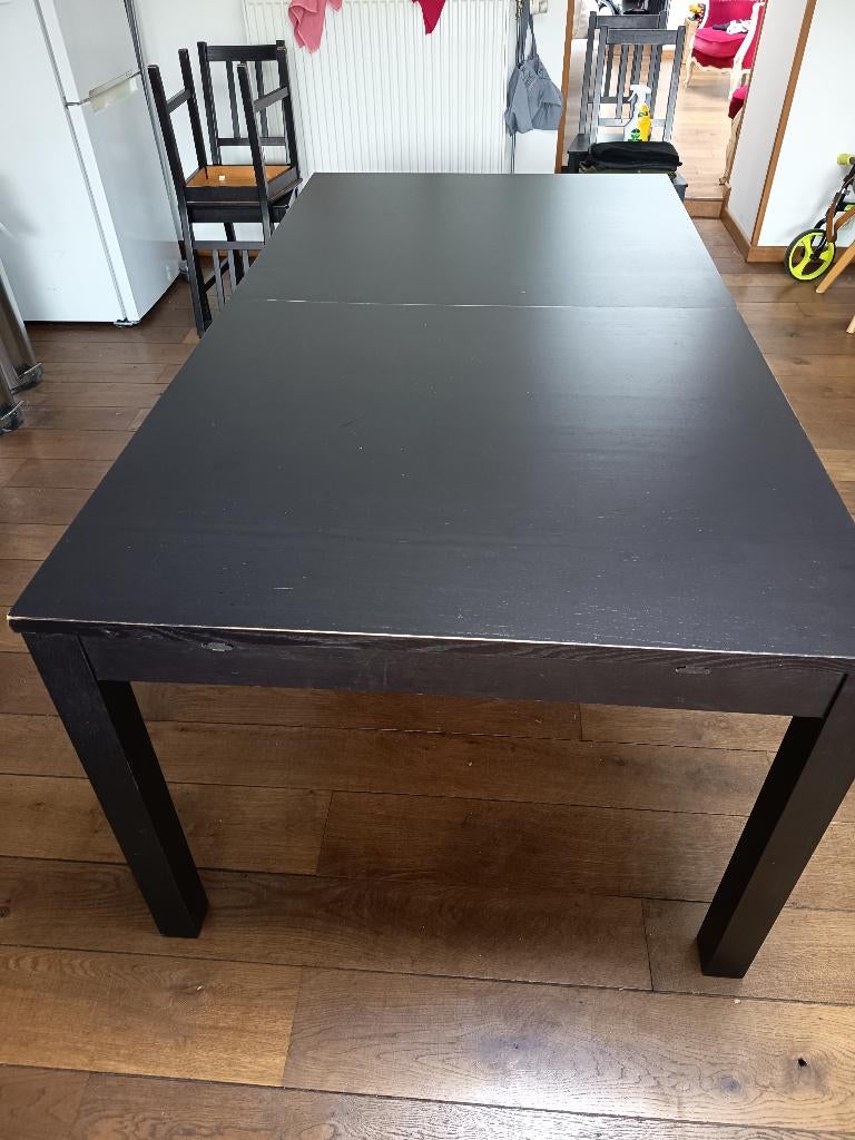 Table Ikea à rallonge, Enlèvement, Utilisé, 50 à 100 cm, Rectangulaire