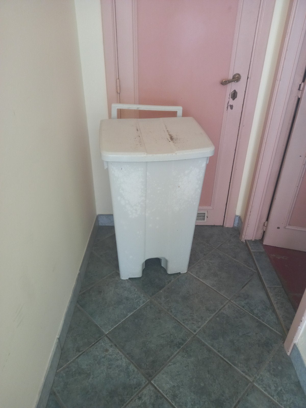 grande poubelle avec couvercle et roulette 80 cm hauteur, Maison & Meubles, Accessoires pour la Maison | Poubelles, Enlèvement