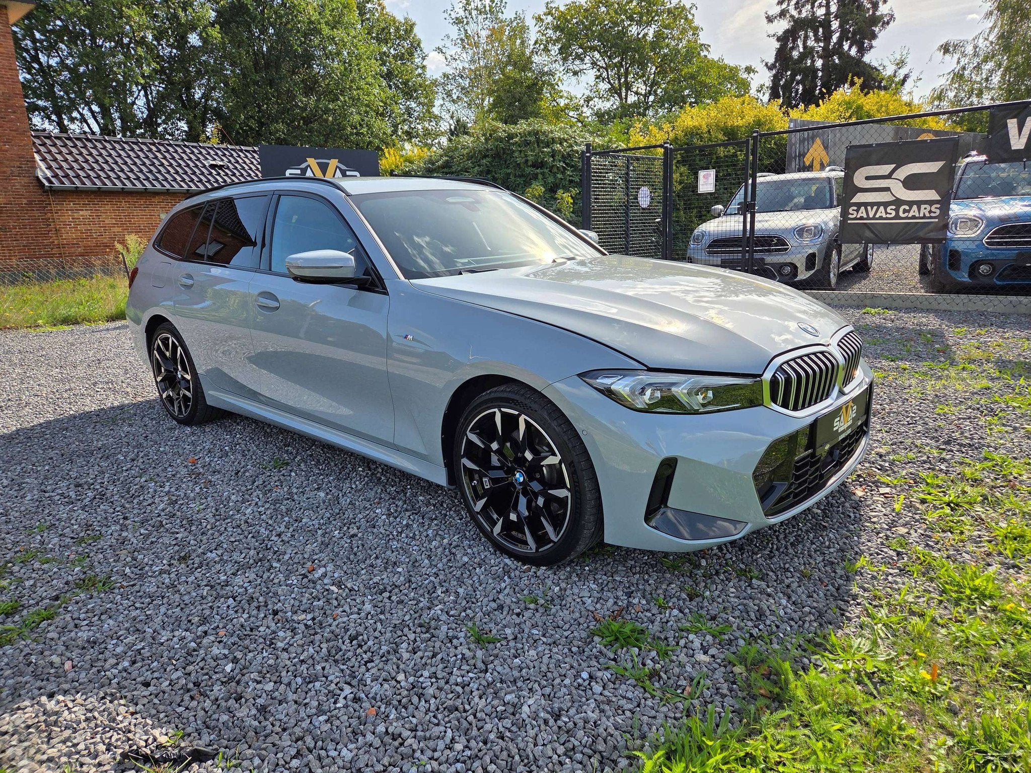 BMW 330 Touring 330eAS PHEV (215 kW)/Mpakket/ACC/Driving a, Auto's, Automaat, Zwart, 4 cilinders, Leder