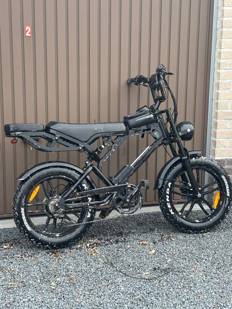 Fatbike ouxi v8 ruilen voor brommer, Autres marques, 59 cm ou plus, Enlèvement, Moins de 30 km par batterie