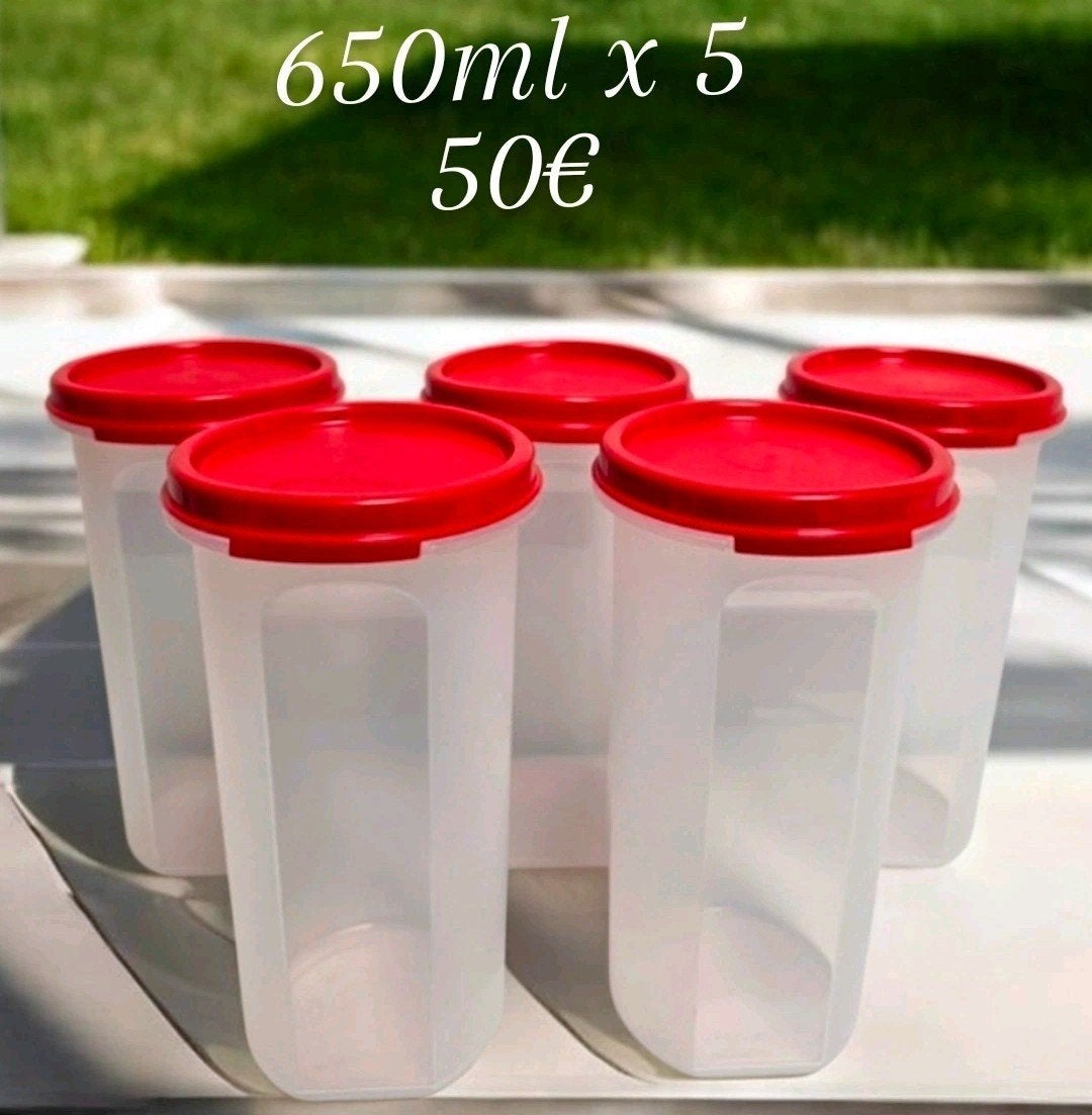 Ensemble de bols spatiaux ronds Tupperware, Enlèvement ou Envoi, Neuf
