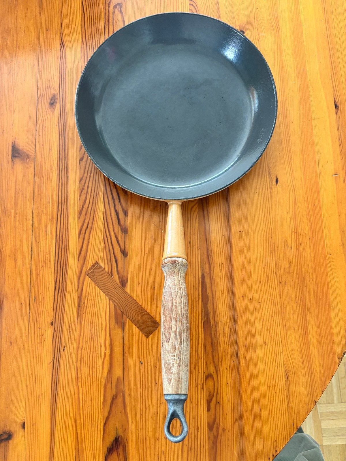 Vintage le creuset pan, Huis en Inrichting, Keuken | Potten en Pannen, Ophalen, Zo goed als nieuw, Le Creuset
