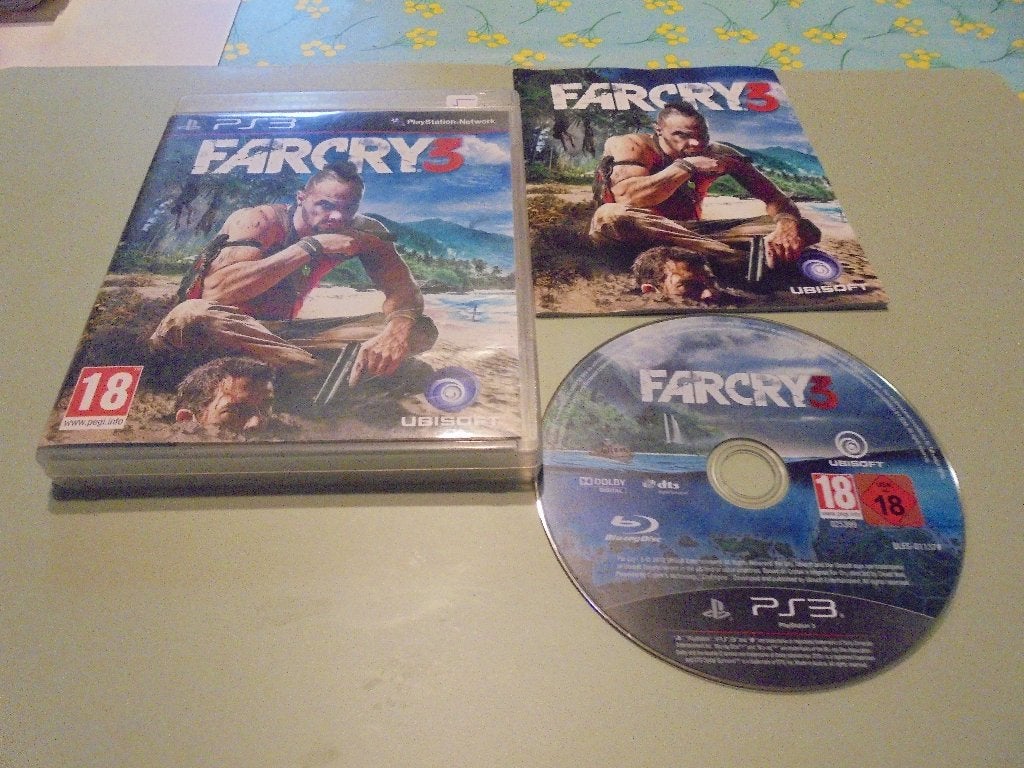 Playstation 3 Farcry 3 (CIB), Enlèvement ou Envoi, 2 joueurs, À partir de 18 ans, Aventure et Action