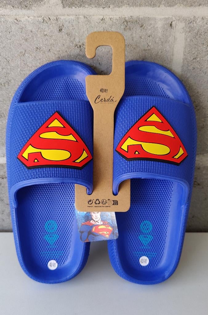Superman slippers maat 40/41 (NIEUW), Kleding | Heren, Schoenen, Ophalen, Nieuw, Blauw, Slippers