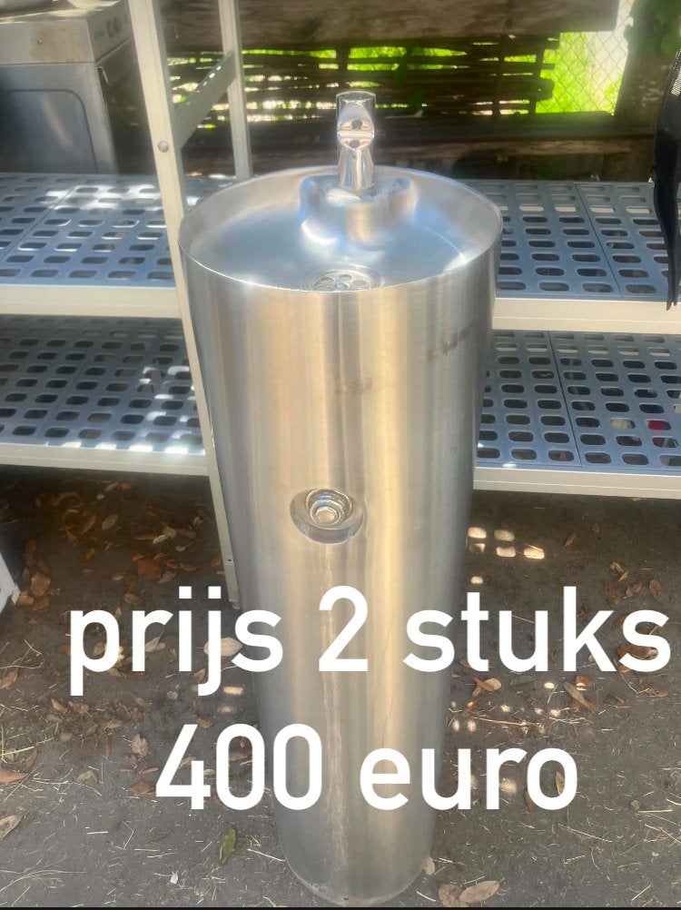 fontaines à eau potable en acier inoxydable, Jardin & Terrasse, Enlèvement ou Envoi, Comme neuf