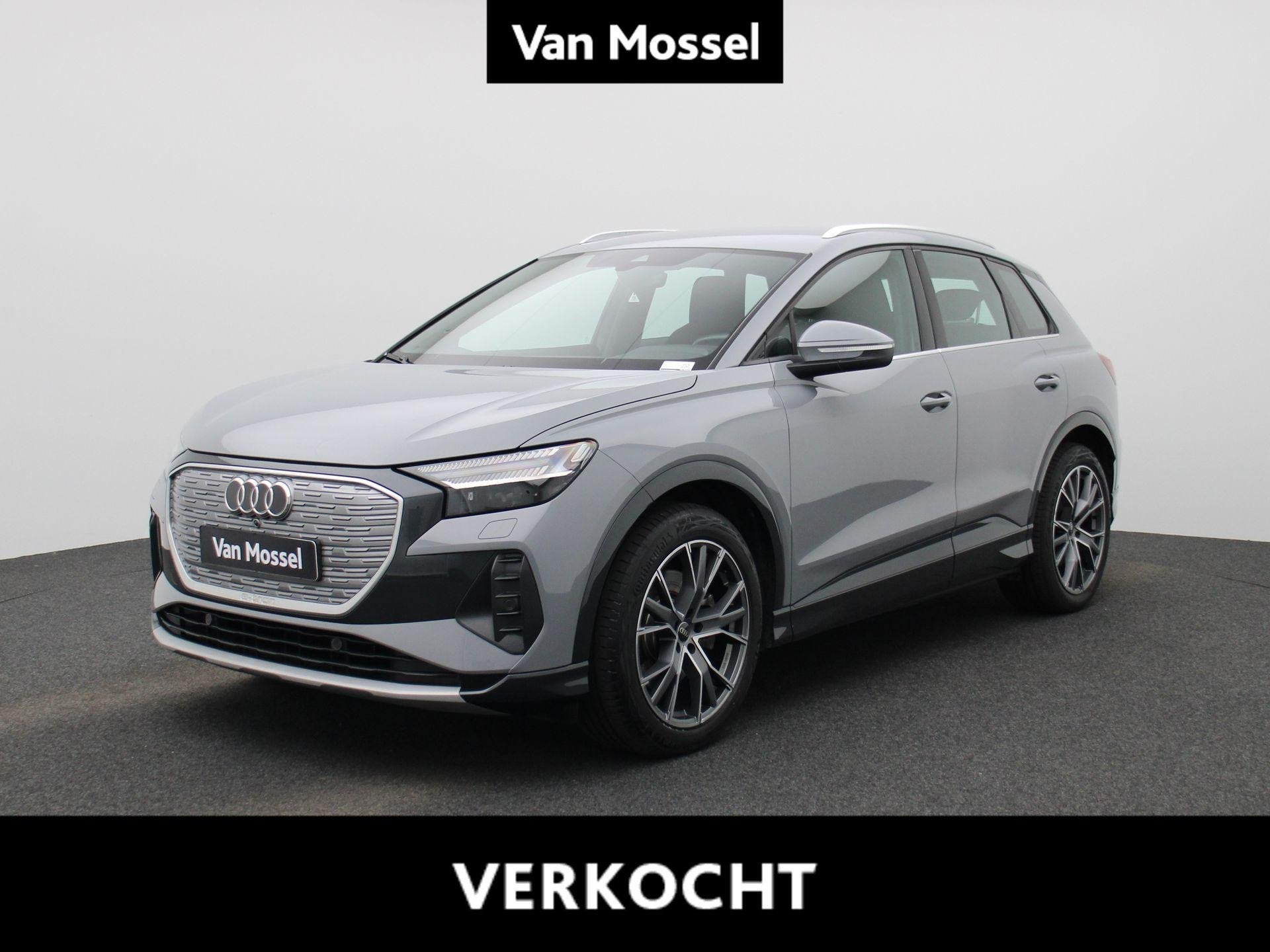 Audi Q4 e-tron 40 Advanced edition 77 kWh SOH 96% |, Auto's, Automaat, Gebruikt, Zwart, 511 km