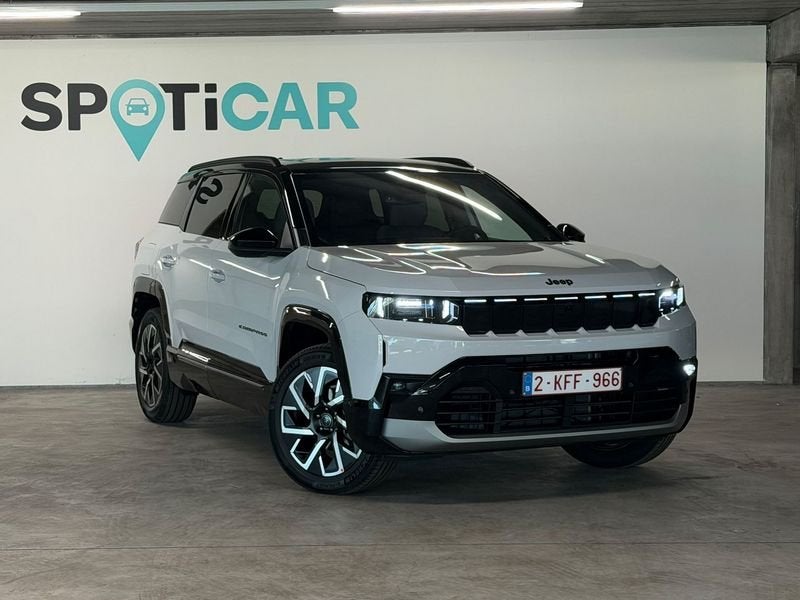 Jeep Compass e-Hybrid 1.2 e-Hybrid 145hp DCT6 FWD Summit, Auto's, Gebruikt, Wit, Compass, Bedrijf