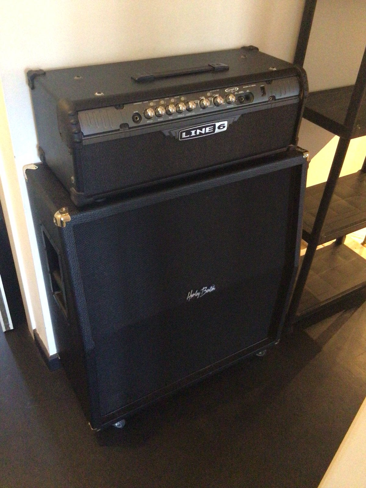 Line 6 Spider 75 met speaker, Muziek en Instrumenten, Ophalen, Zo goed als nieuw