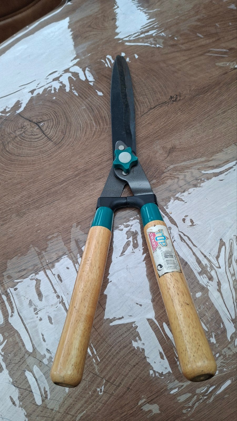 Top Craft Heggenschaar / Takkenschaar – Zo goed als nieuw, Tuin en Terras, Ophalen, Zo goed als nieuw, Handmatig, Topcraft