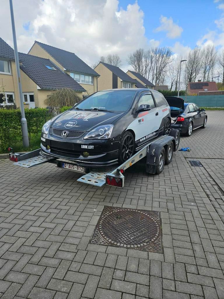 Honda civic Barcode sport edition ep2 vtech, Autos, Honda, 3 places, Boîte manuelle, Noir, Break