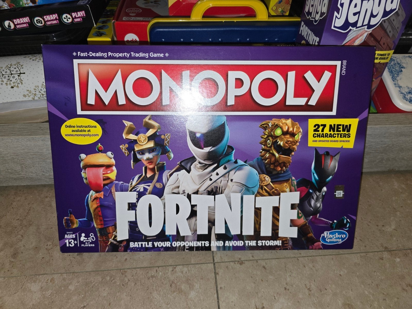 Monopoly Fortnite – Hasbro Gaming – compleet – €15, Ophalen, Zo goed als nieuw