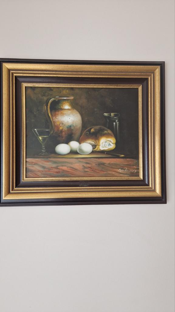 Schilderij Quidousse, Antiek en Kunst, Ophalen