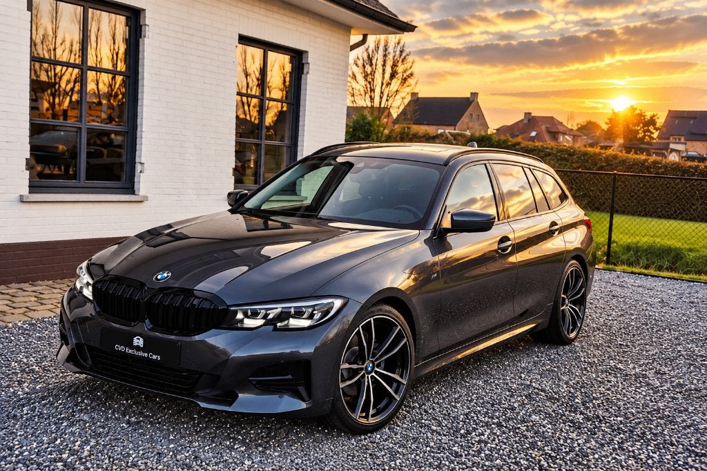 BMW 316DA -LED-Leder-Carplay-Virtual-Comfortpack-12MGAR, Auto's, Dealer onderhouden, Achterwielaandrijving, 1995 cc, 4 cilinders