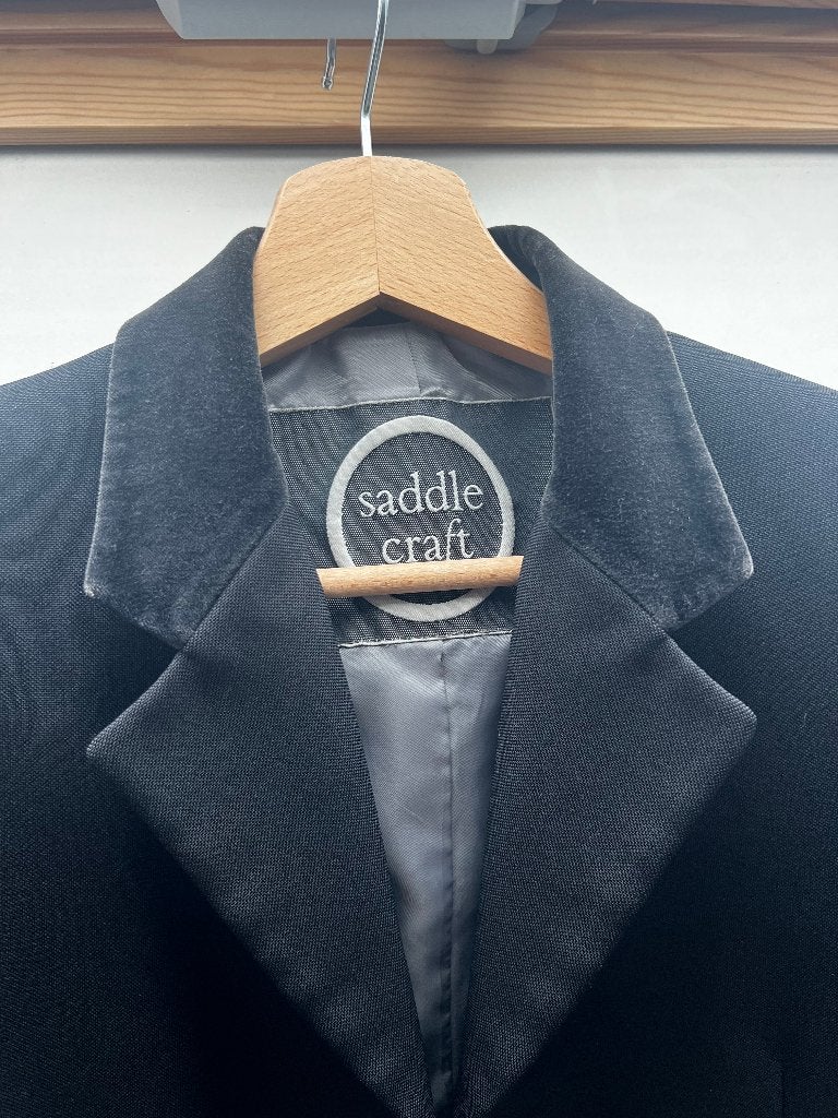 Veste de concours d’équitation Saddle Craft – taille S, Vêtements d'extérieur, Autres marques, Enlèvement ou Envoi, Bleu