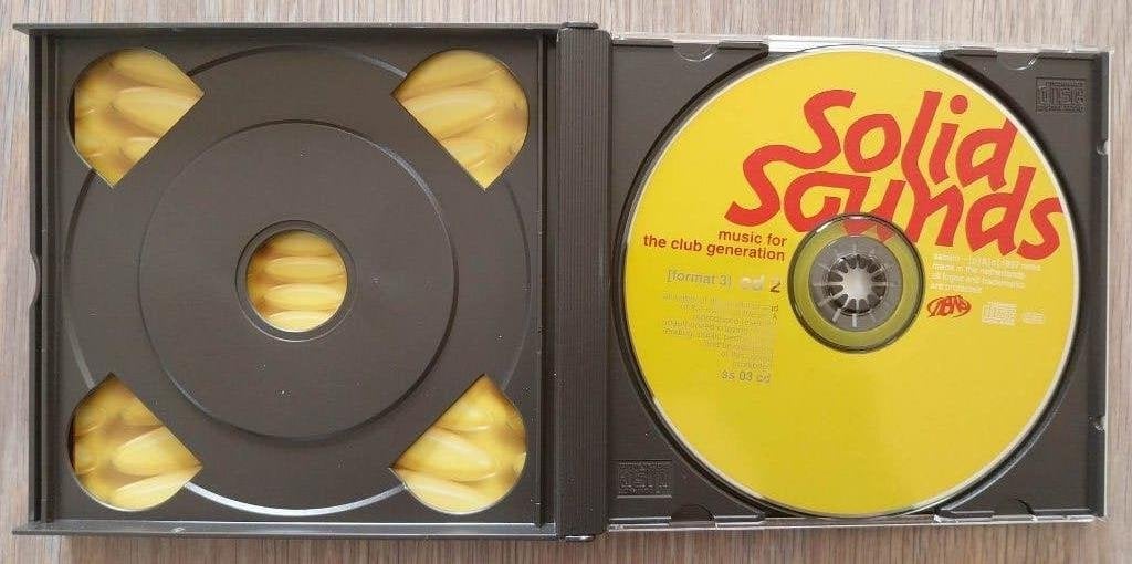 CD Solid Sounds - format 3, Inclusief boekje, Gebruikt, Boxset, Dance