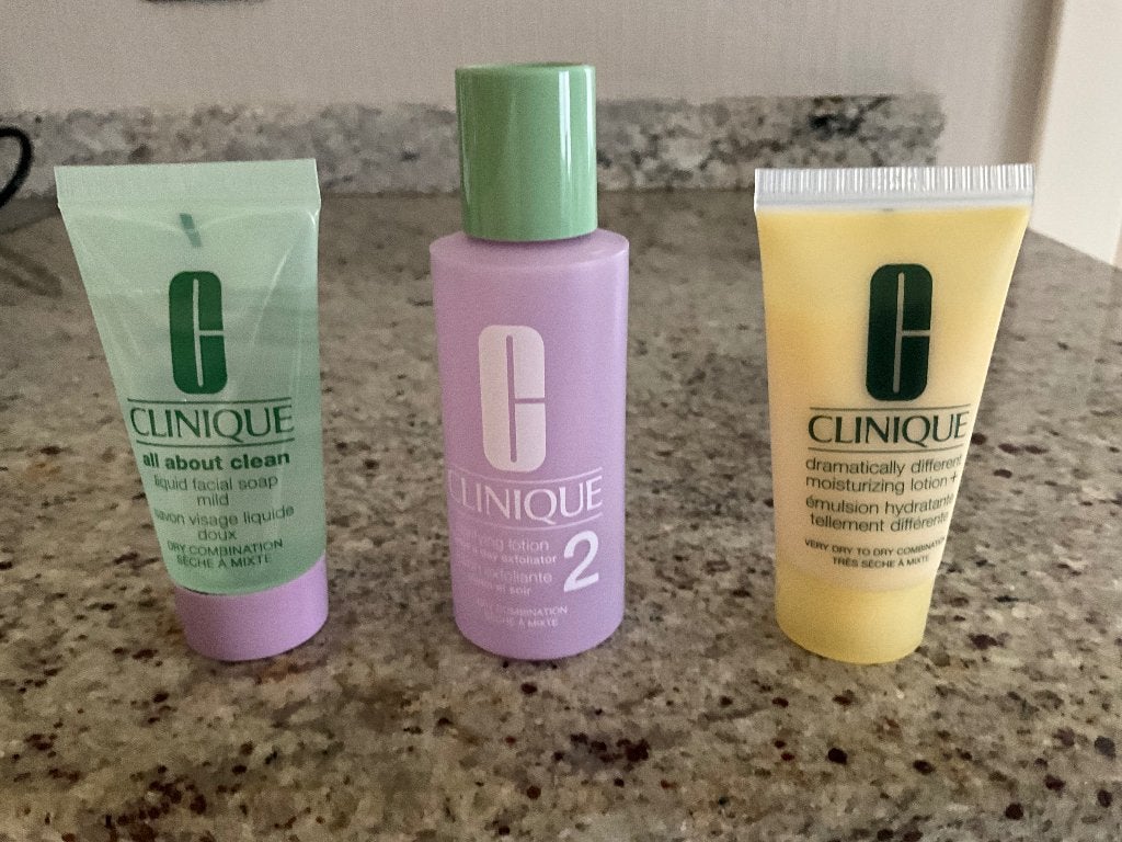 Clinique 3 step skincare. Reisformaat!, Enlèvement, Neuf