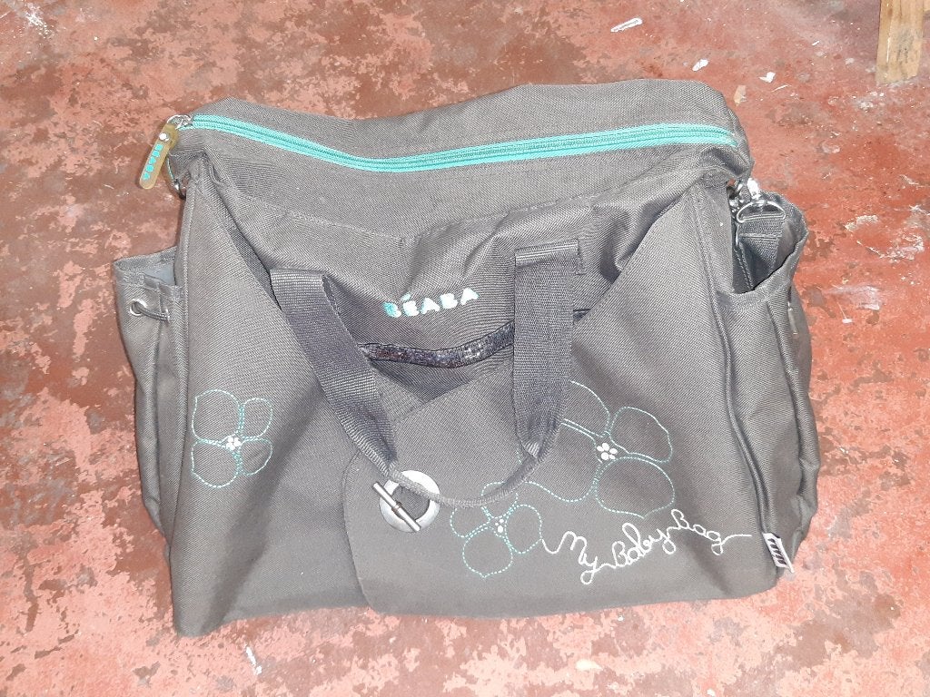 Sac bébé baby bag Béaba, Sac d'épaule, Enlèvement ou Envoi, Gris, Poches supplémentaires