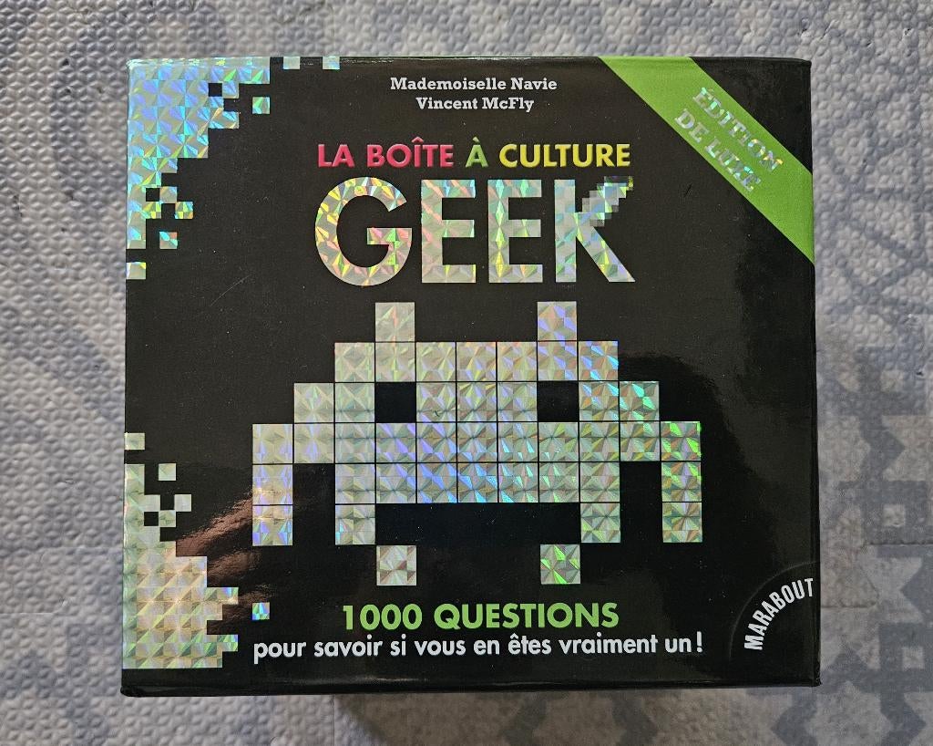 la Boite à Culture Geek - 1000 questions [Marabout], Hobby & Loisirs créatifs, Sport cérébral & Puzzles, Neuf, Enlèvement ou Envoi