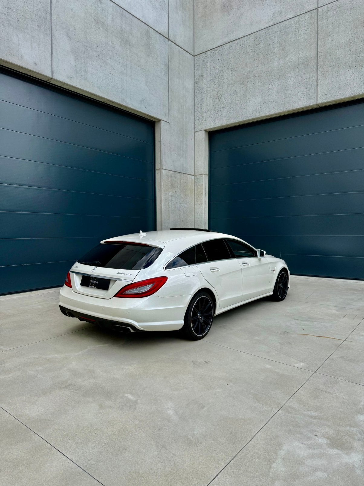 CLS63 AMG - CAPRISTO - LICHTE VRACHT - BELGISCHE WAGEN -, Auto's, Automaat, Achterwielaandrijving, Wit, Leder