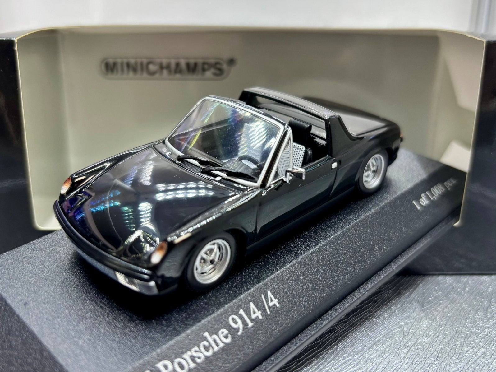 1:43 Vw Porsche 914/4 - MINICHAMPS, Enlèvement ou Envoi, Comme neuf, MiniChamps