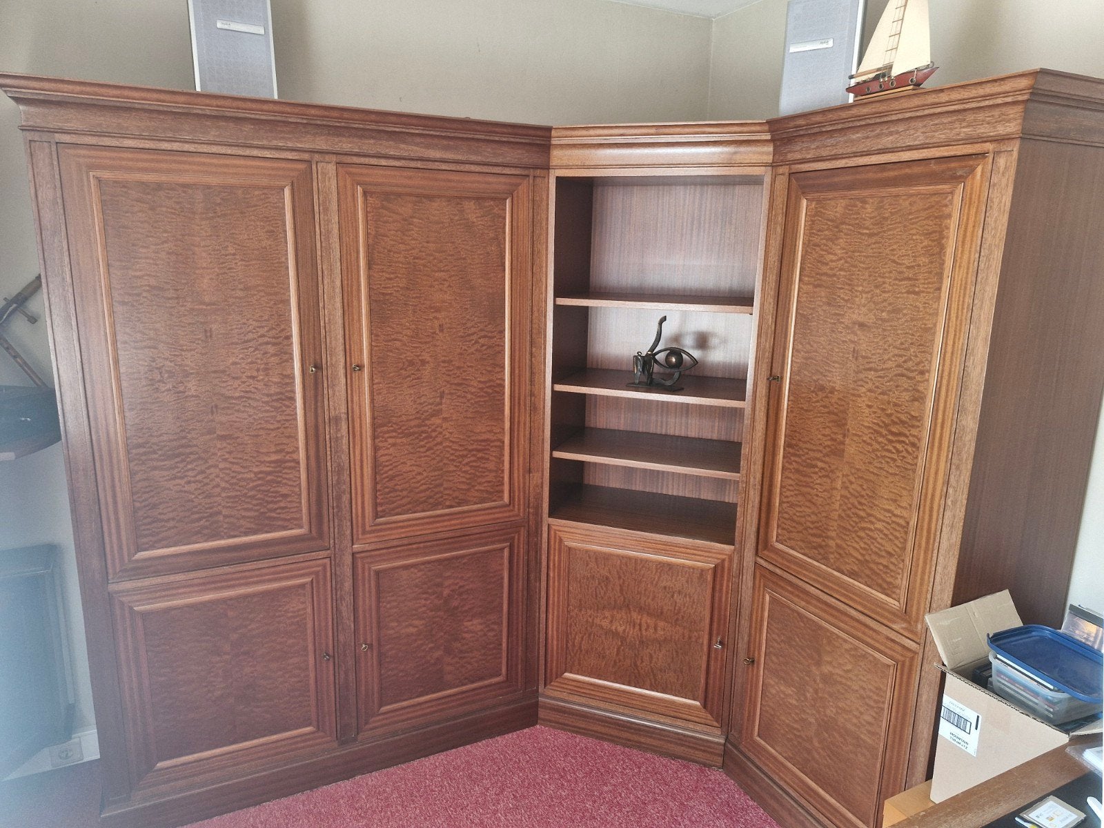 Bureau kast, Antiek en Kunst, Antiek | Meubels | Kasten, Ophalen