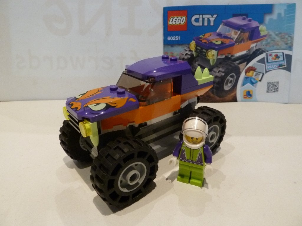 Lego City Great Vehicles 60251 Monster Truck, City, Lego, Ophalen of Verzenden, Zo goed als nieuw