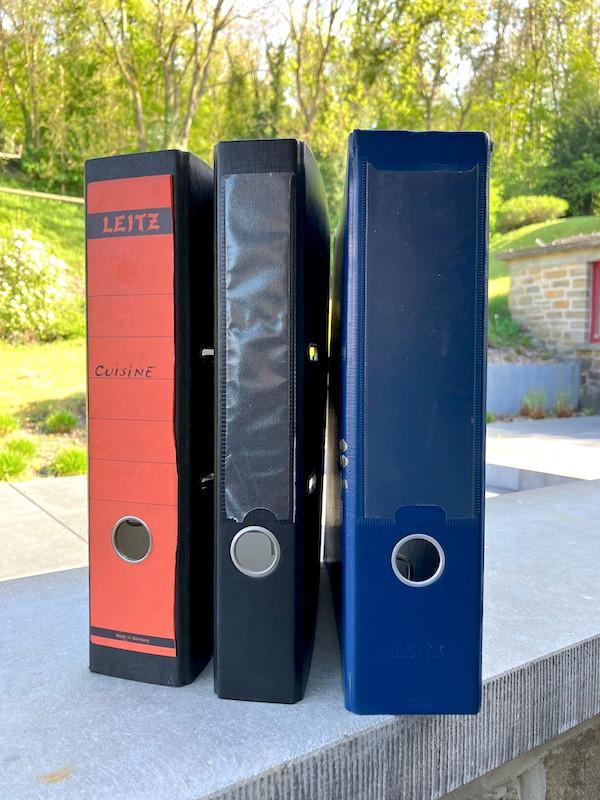 A donner Lot de 3 classeurs A4 à 2 anneaux – Bon état, Divers, Enlèvement, Utilisé