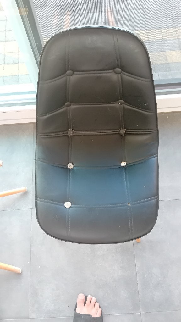 Gratis stoelen, Huis en Inrichting, Ophalen, Zwart, Zo goed als nieuw, Vier