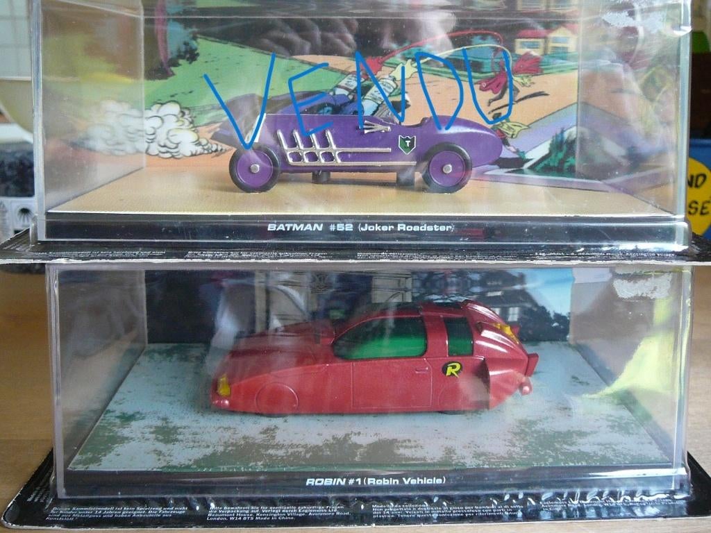 Voiture Batman : Robin car (NEUF), Enlèvement, Super héros, Neuf, Statue ou Figurine