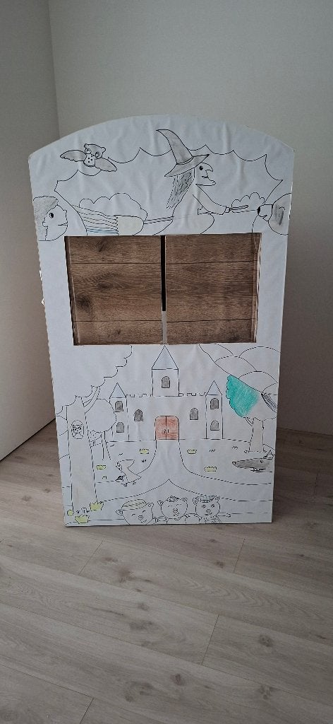 Poppenkast, Ophalen, Gebruikt