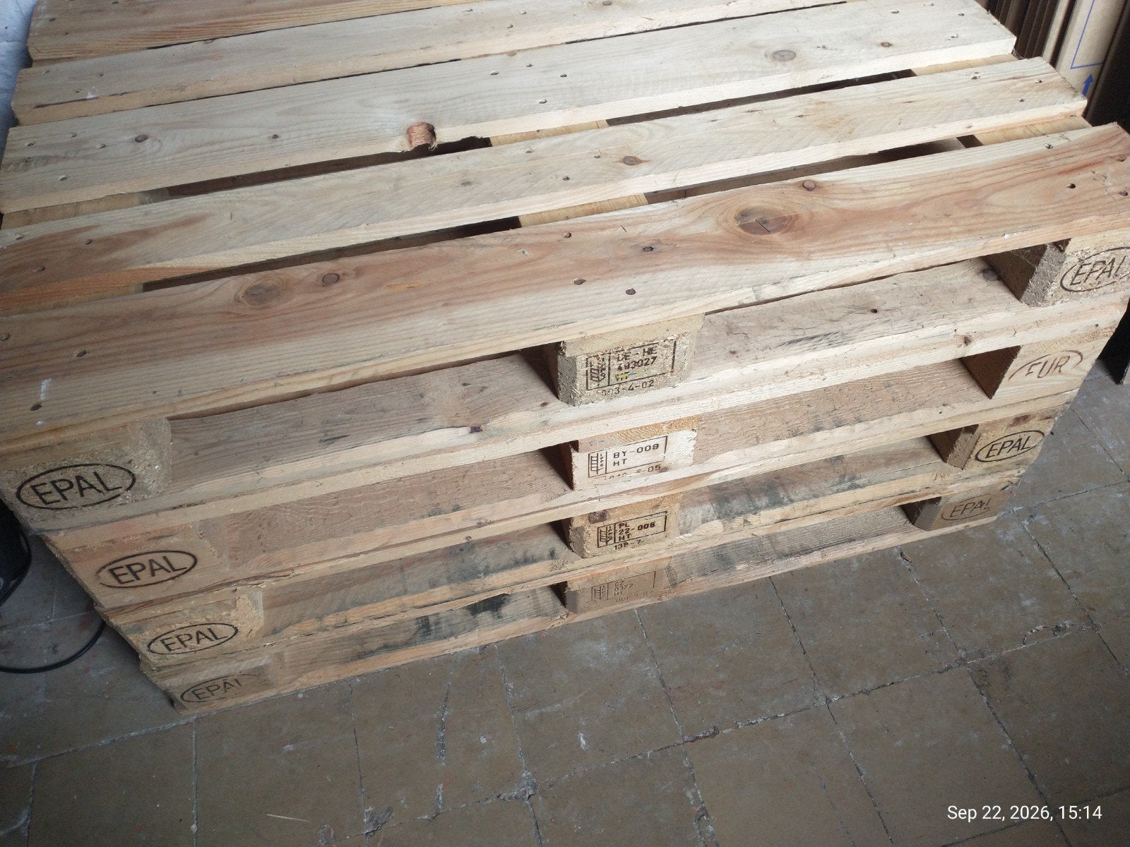 Europaletten, Bricolage & Construction, Enlèvement, Comme neuf