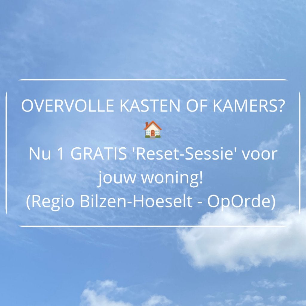 GRATIS RESET VOOR JOUW WONING, Ophalen, Nieuw