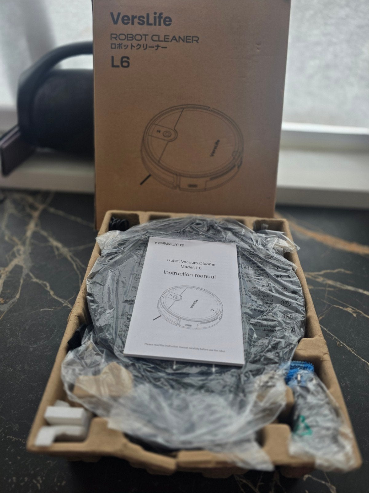 Aspirateur robot « VersLife Robot Cleaner L6", Enlèvement ou Envoi, Neuf