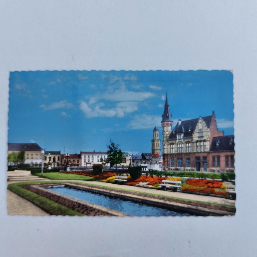 Oude postkaart Lokeren, Verzamelen, Ophalen of Verzenden