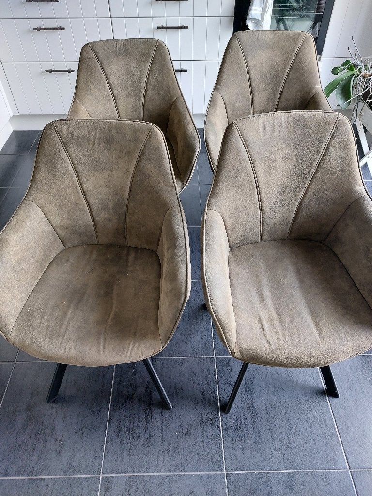 Stoelen, Huis en Inrichting, Stoelen, Ophalen, Gebruikt, Overige kleuren, Metaal