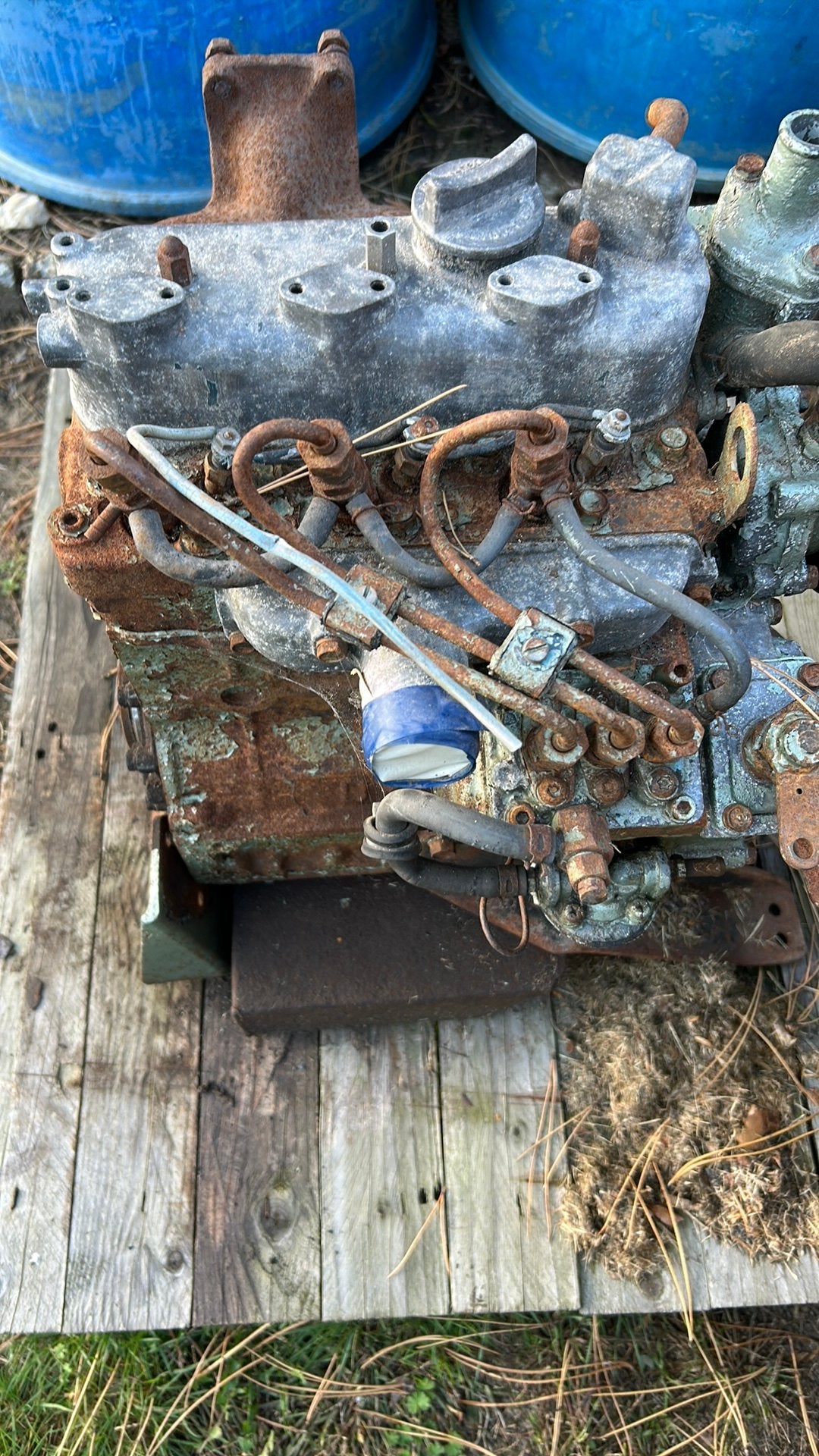 Kubota motor, Ophalen