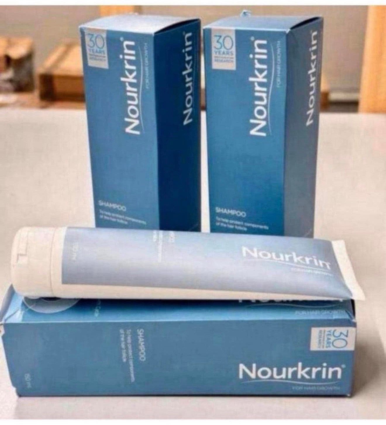 3X Nourkrin Shampoo 150ml Haaruitval Behandeling haar uitval, Ophalen of Verzenden, Nieuw, Haarverzorger of -hersteller