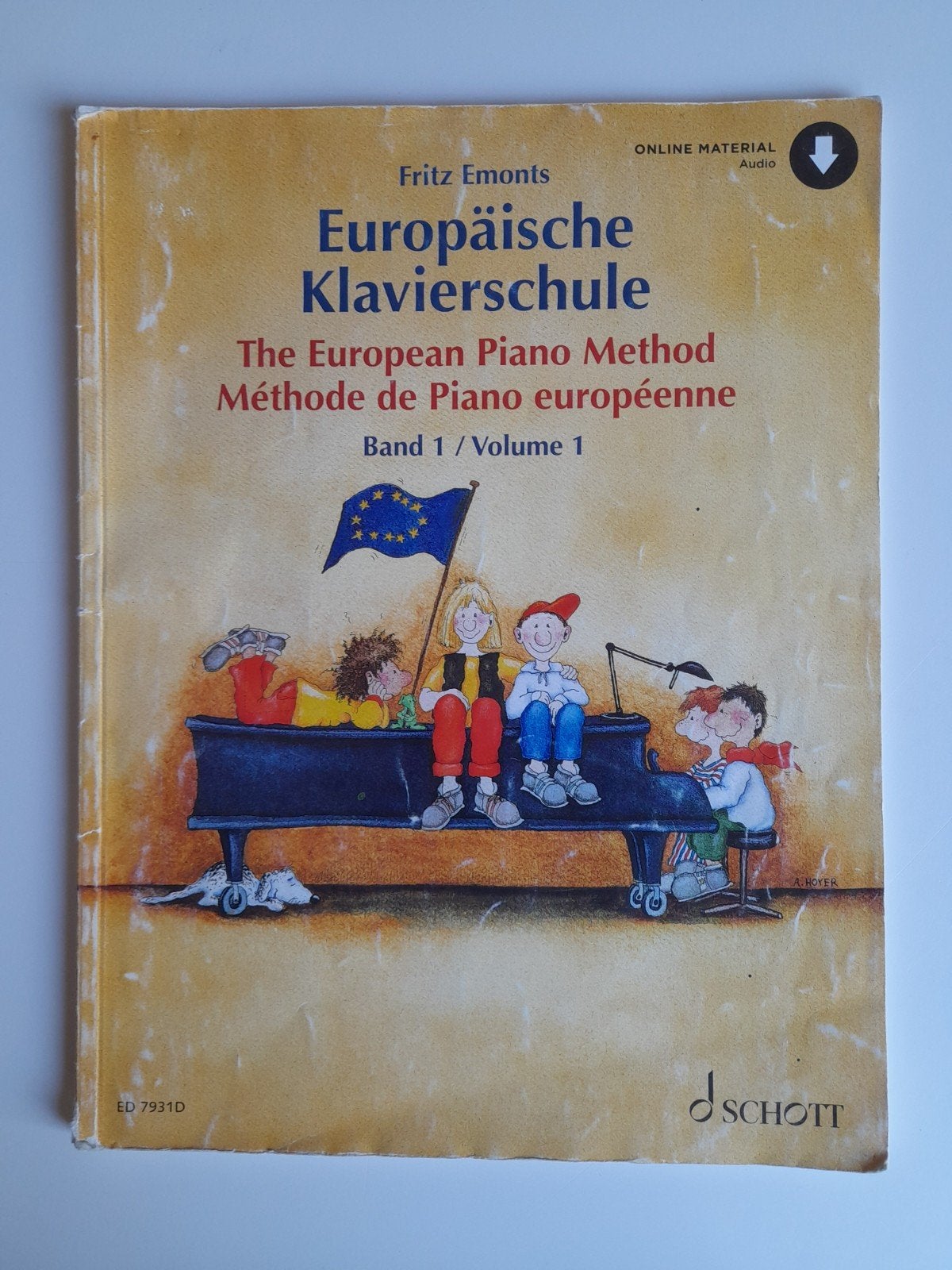 Europäische Klavierschule / The European Method - Volume 1, Livres, Musique, Instrument, Enlèvement ou Envoi, Comme neuf, Fritz Emonts
