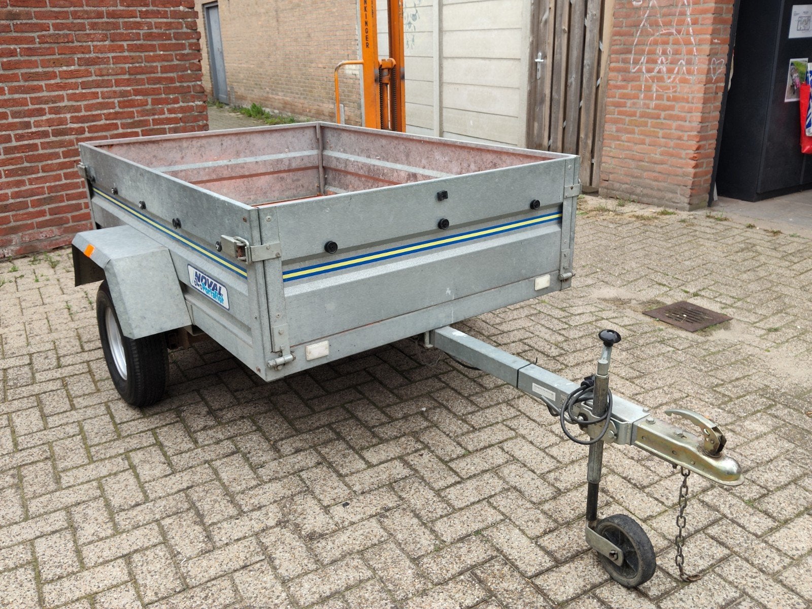 remorq voor loop sloop onderdelen maar ook gebruik, Ophalen