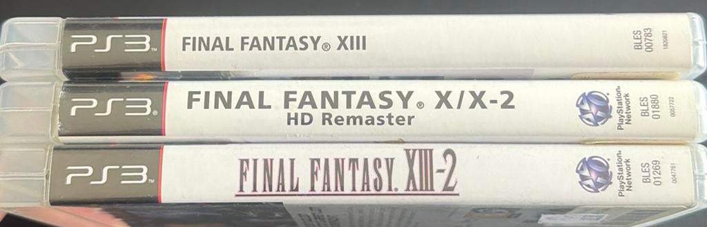 Final Fantasy XIII-2, X/X-2, XIII ps3 BUNDEL, Consoles de jeu & Jeux vidéo, Enlèvement ou Envoi, Comme neuf