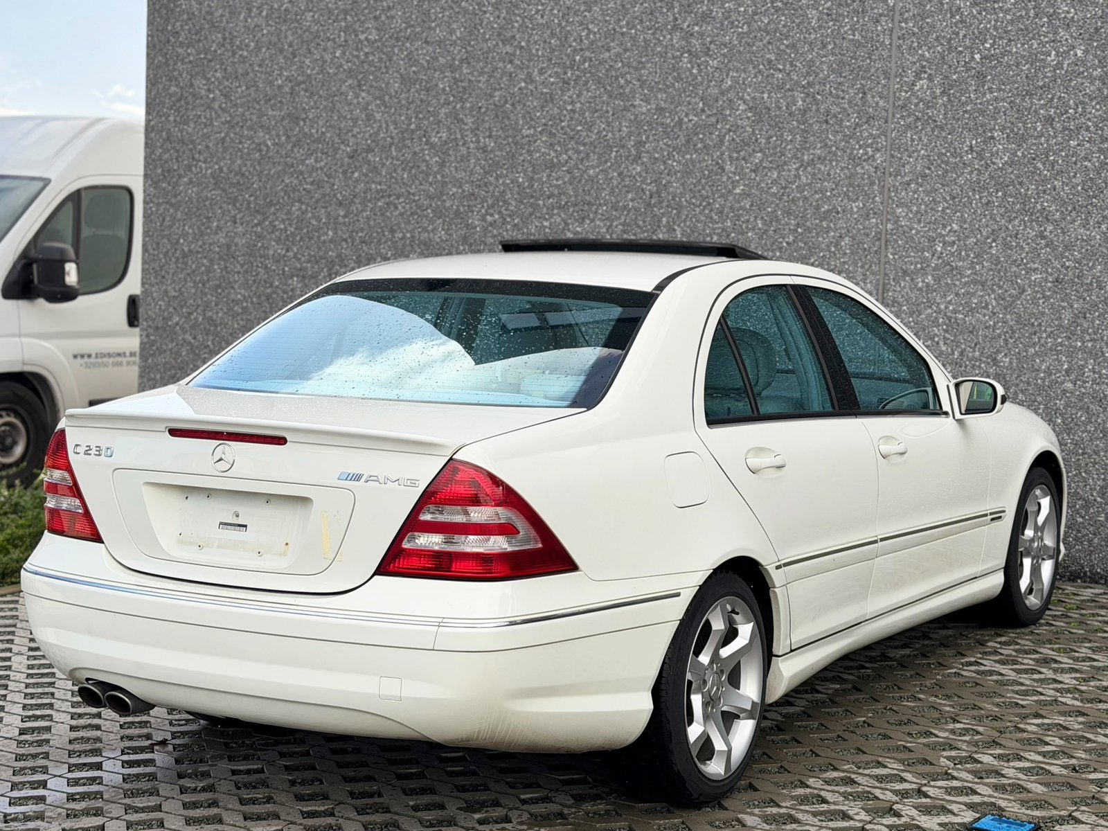 Mercedes C230 - V6 - AMG complet - 114 000 km, Autos, Cuir, Achat, 2500 cm³, 6 cylindres