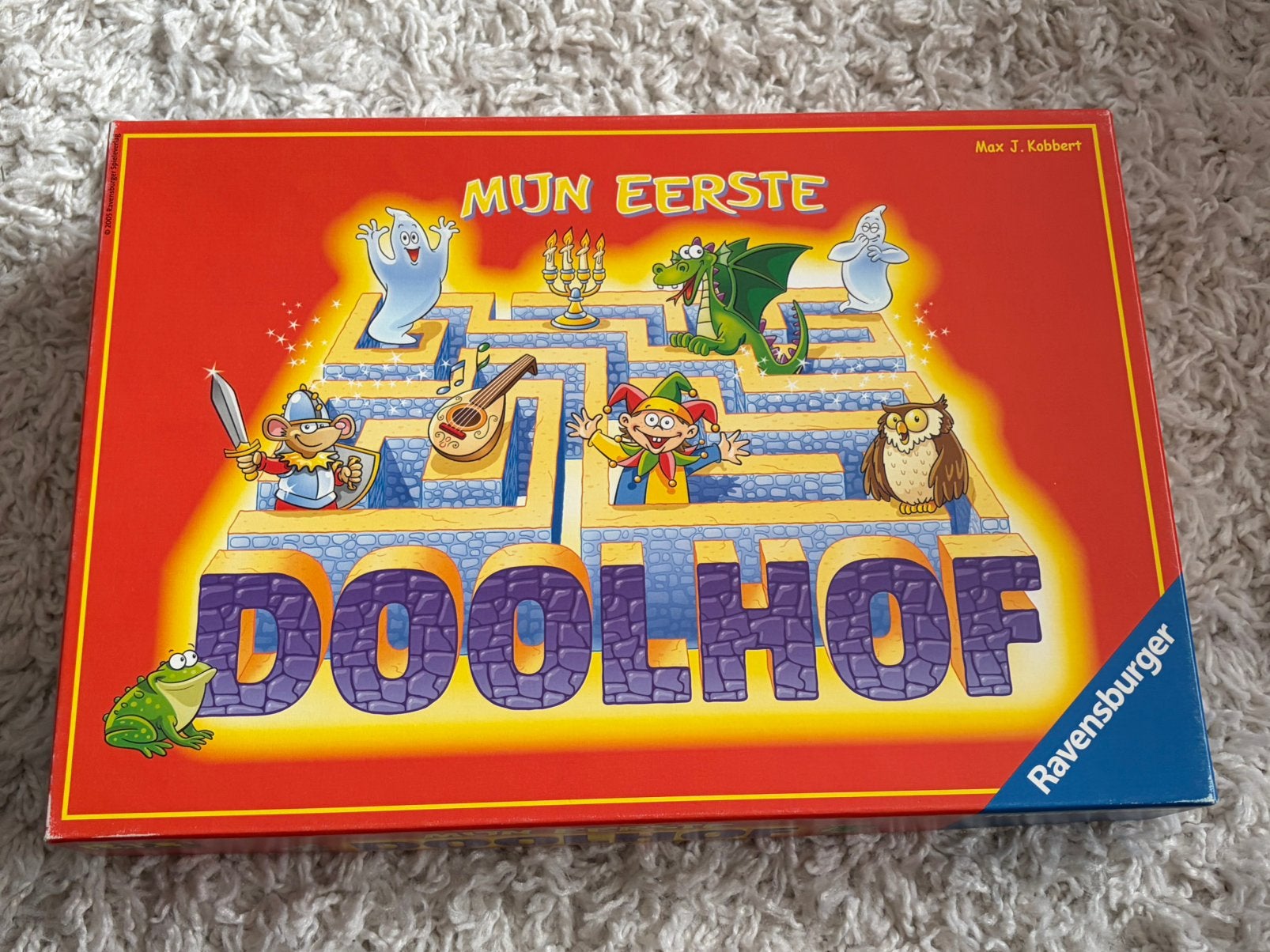 Spel - Mijn eerste doolhof, Hobby en Vrije tijd, Ophalen of Verzenden, Gebruikt