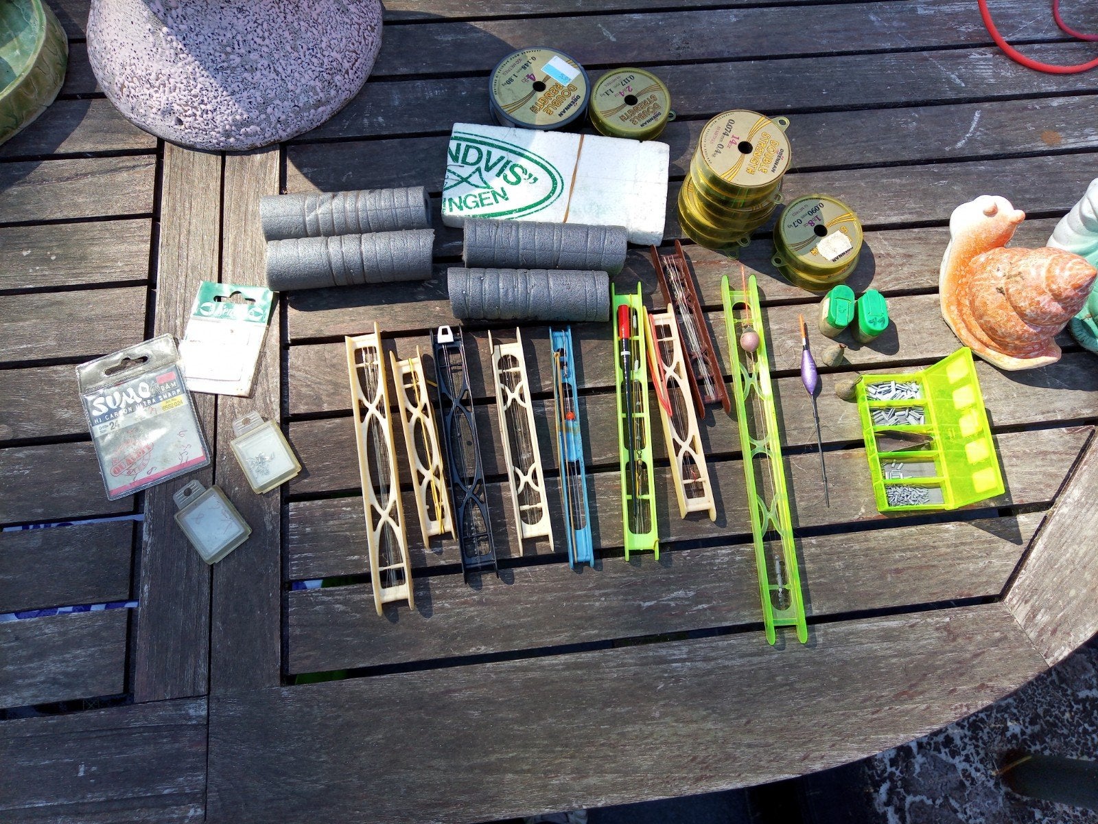 haken maat 24,20,14,12,10 loodjes ,lijnen, Watersport en Boten, Ophalen of Verzenden