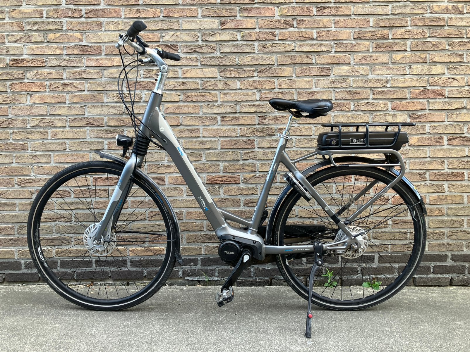 Giant elektrische damesfiets met Yamaha middenmotor, Ophalen, Zo goed als nieuw, Giant