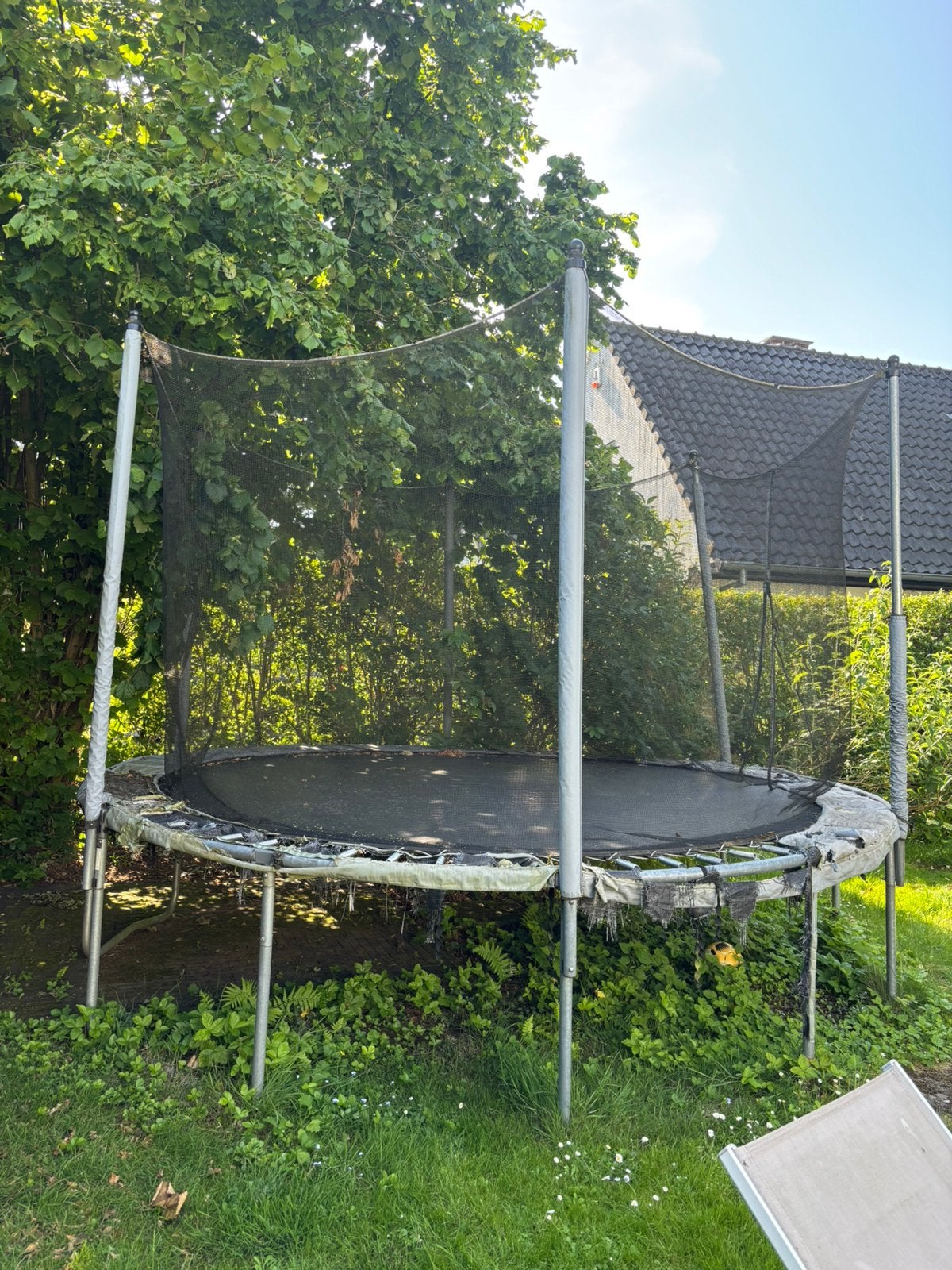 Trempoline Domyos 400, Enlèvement, Utilisé