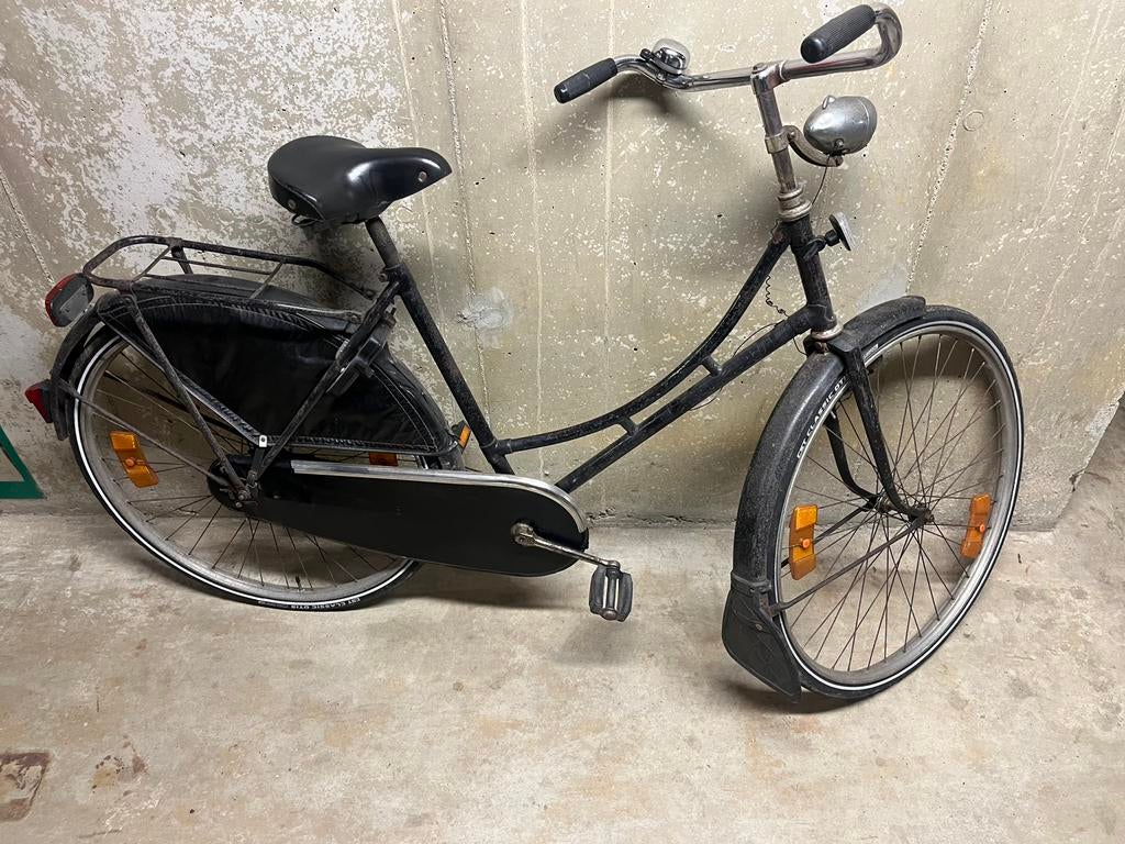 Oma fiets, Ophalen, Gebruikt, Terugtraprem