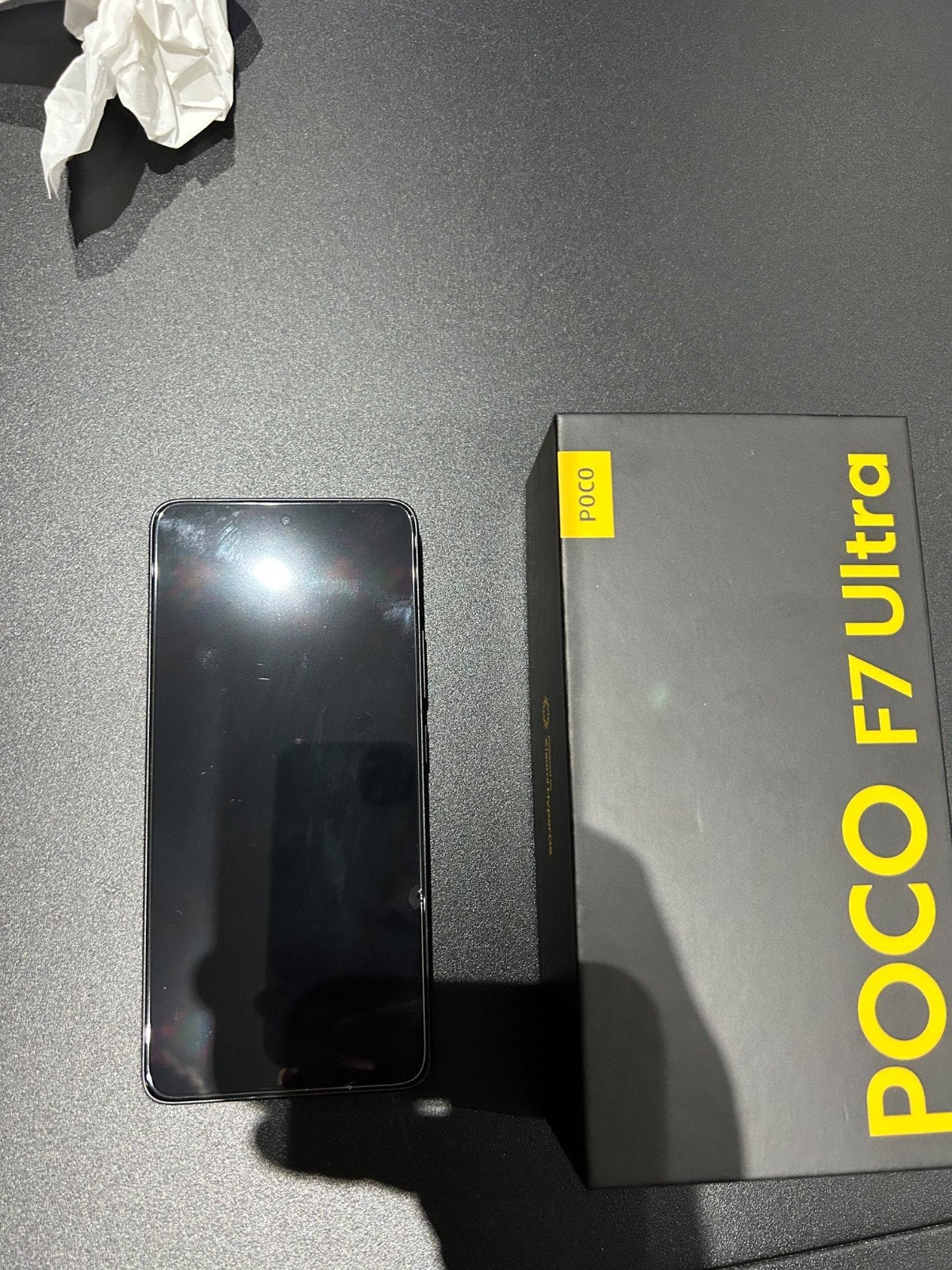 Poco f7 ultra Noir version 512 GB et 16Go Ram, Enlèvement