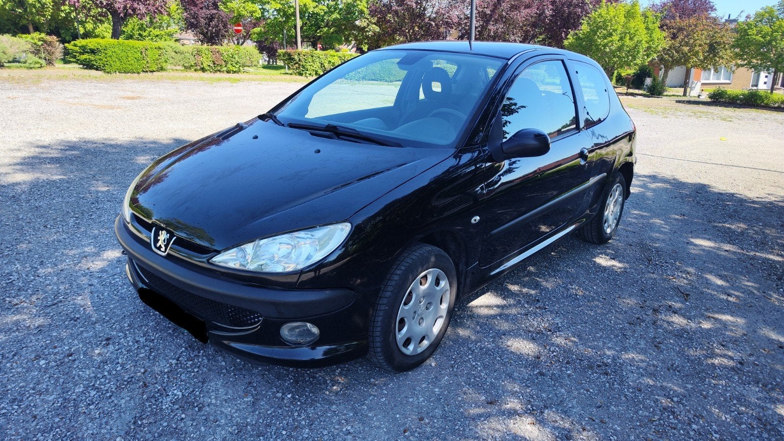 Peugeot 206 1.4i „Klaar voor registratie”, Auto's, Peugeot, Voorwielaandrijving, Stof, Zwart, 4 cilinders